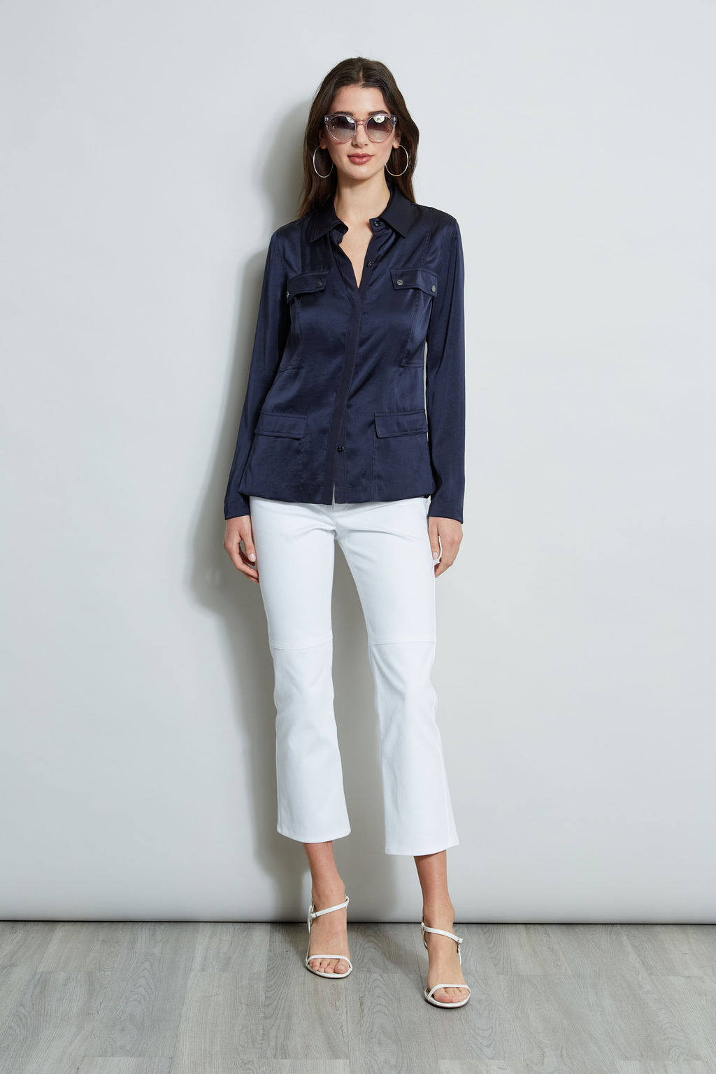 Elie Tahari Cargo Utility Jacket