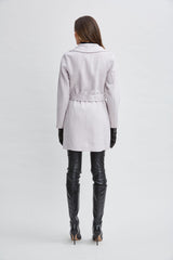 Tahari Wool Blend Wrap Coat