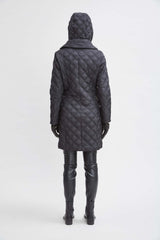 Tahari Quilted Puffer Coat