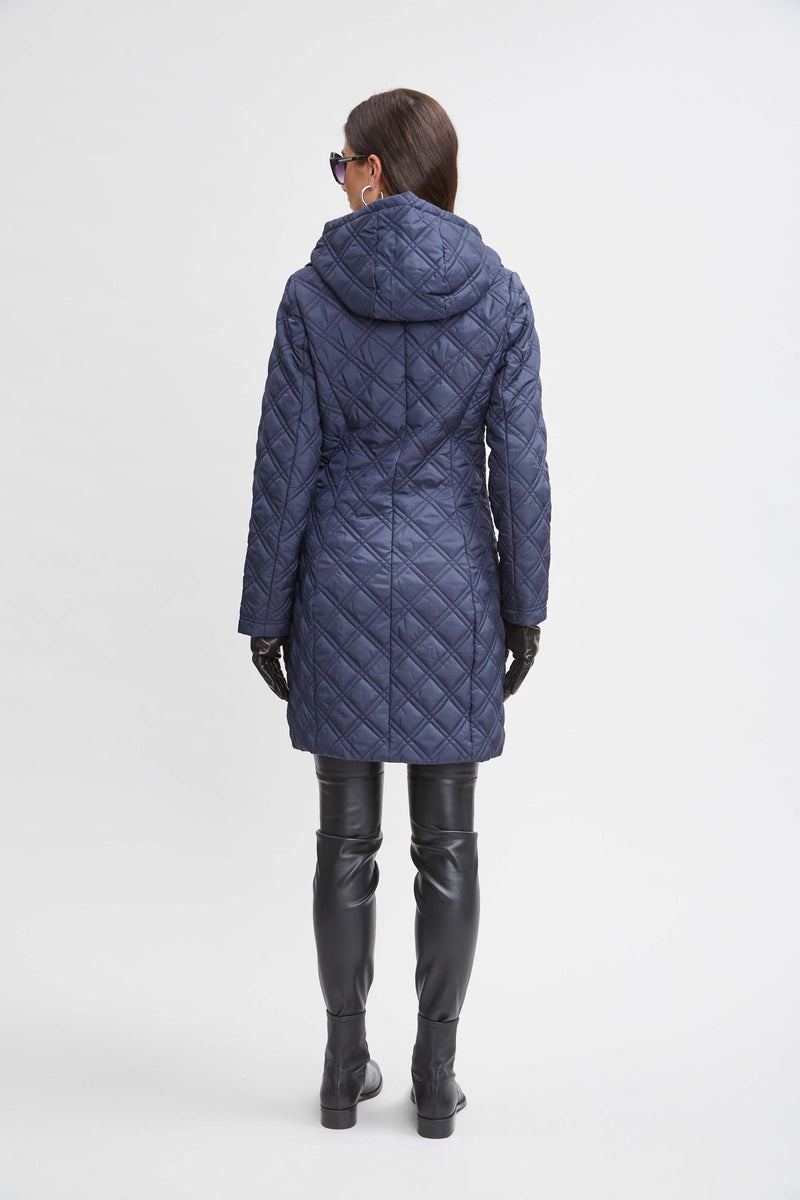 Tahari Quilted Puffer Coat