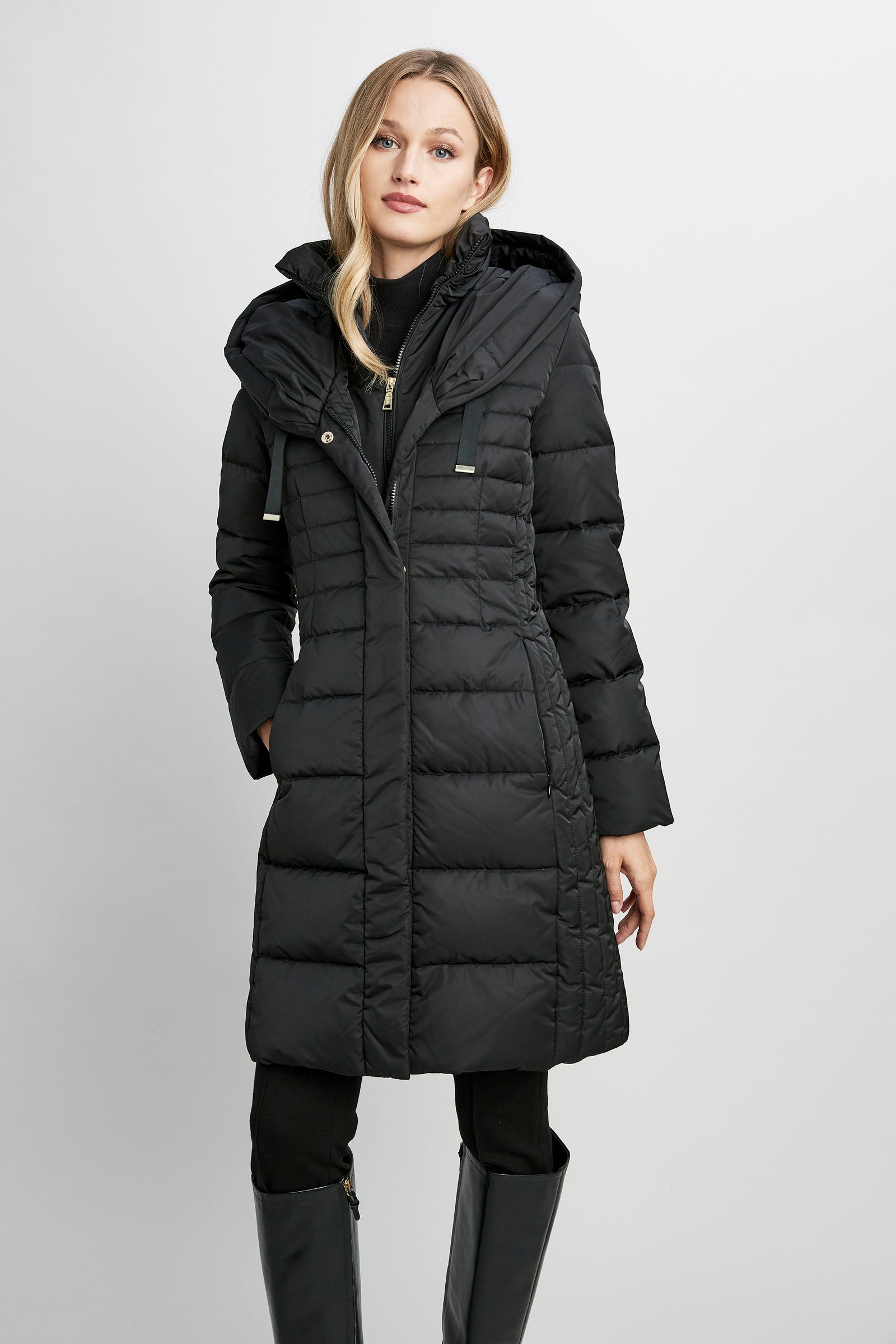 Double layer offers puffer coat