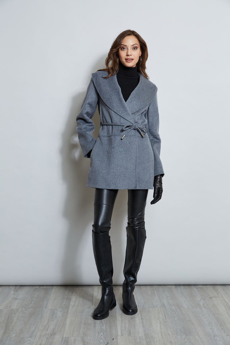 her lip to リバーコート Doubleface Belted Coat - ロングコート