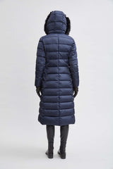 Tahari Maxi Layer Puffer Coat