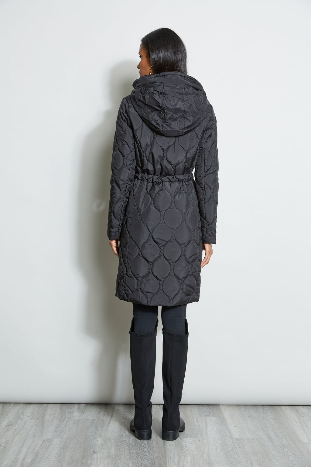 Elie tahari shop quilted down jacket