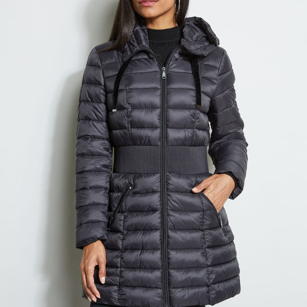 Elie tahari 2025 quilted down jacket