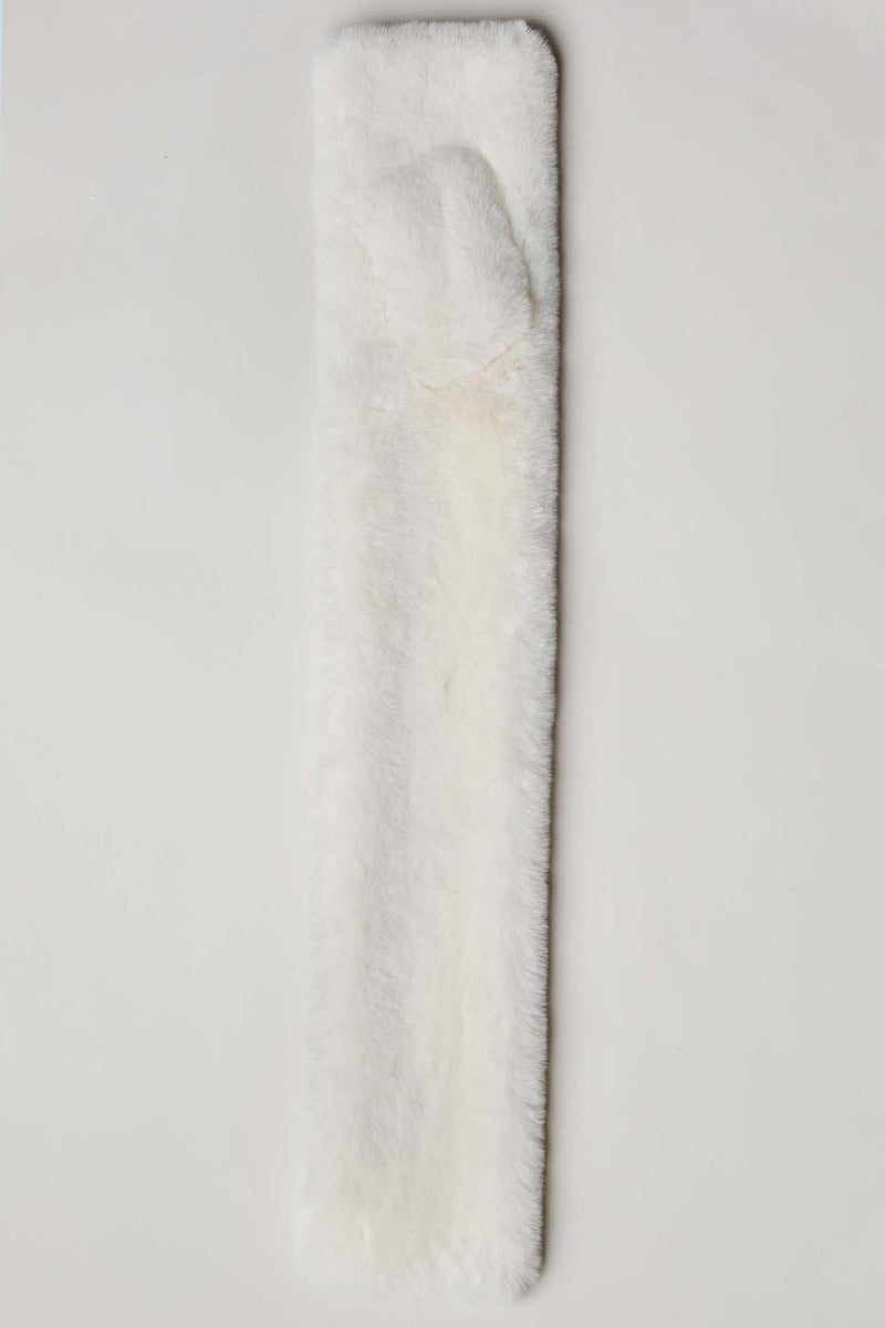 Faux Fur Pull Through Scarf