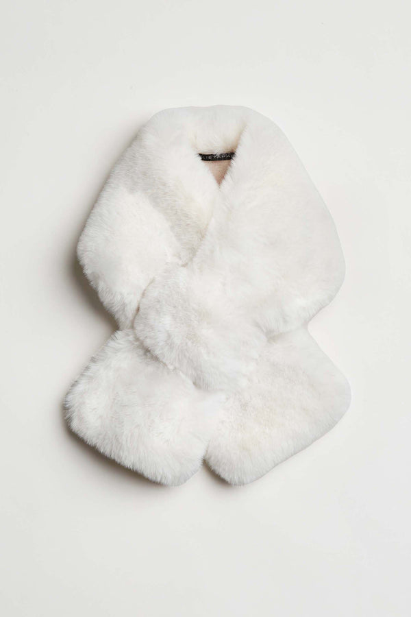 Faux Fur Pull Through Scarf