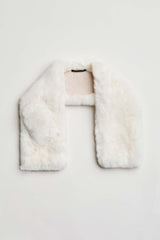 Faux Fur Pull Through Scarf