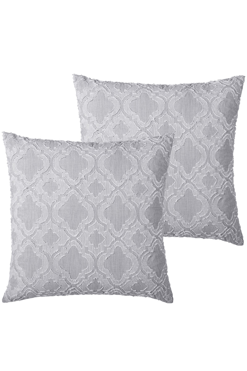 Gray Throw Pillows, 2-Pack