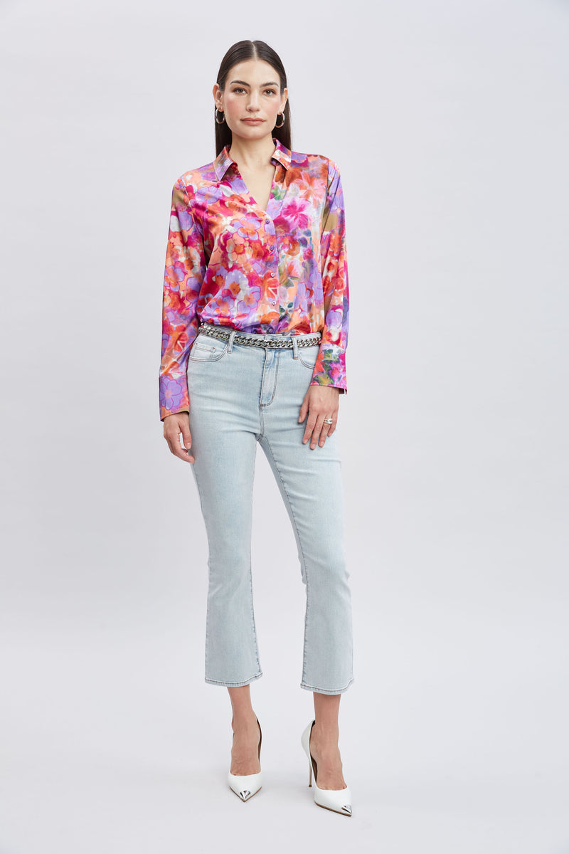 Silk Bloomsbury Button Down Shirt