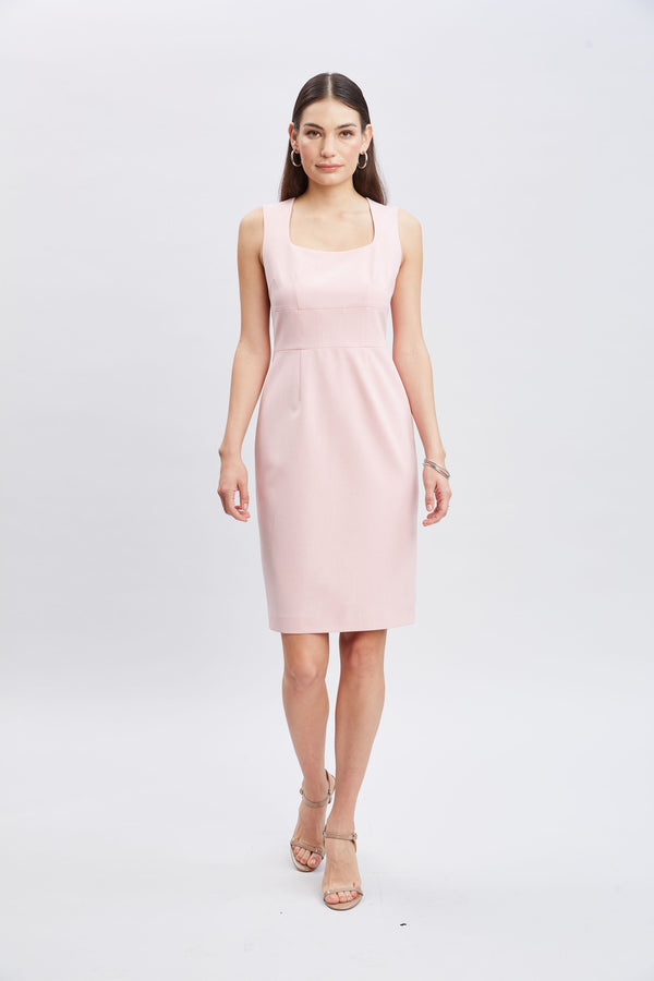 Square Neck Slim Dress