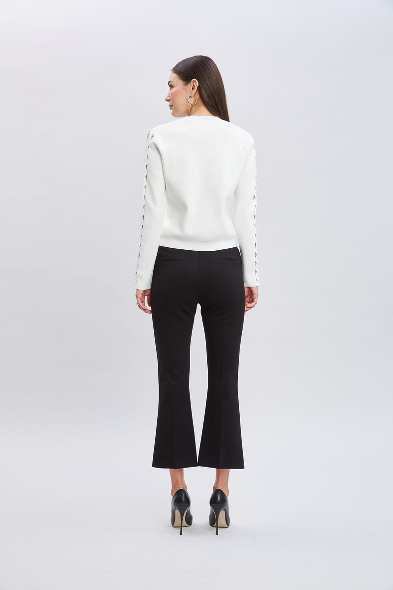 Micro Flare Knit Pant