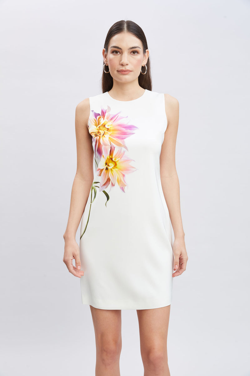 Dahlia Floral Shift Dress