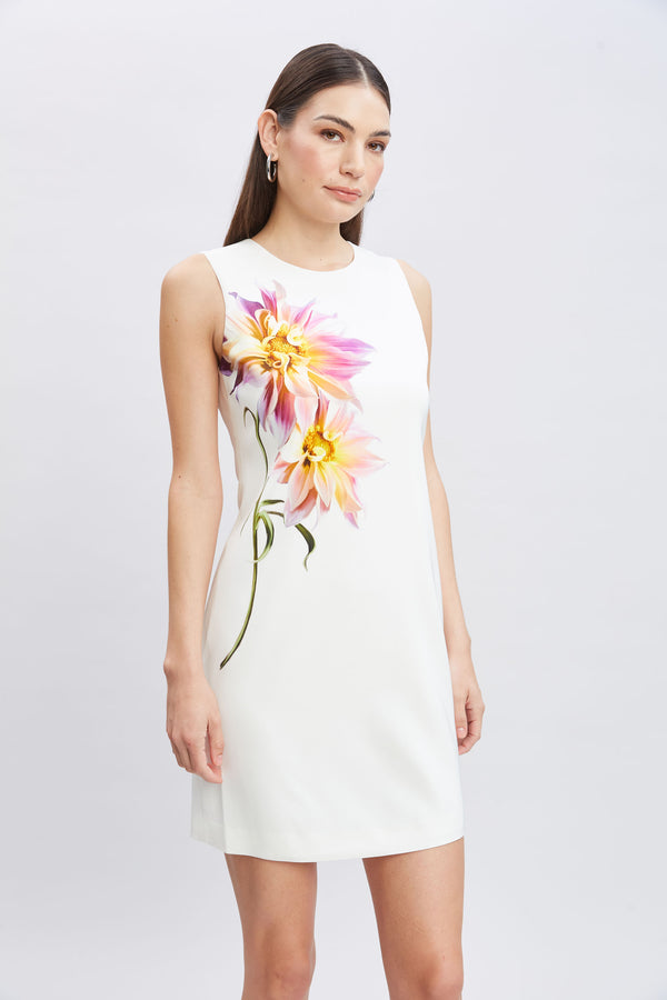 Dahlia Floral Shift Dress