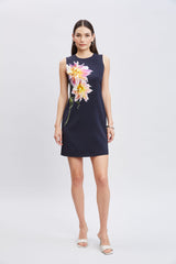 Dahlia Floral Shift Dress