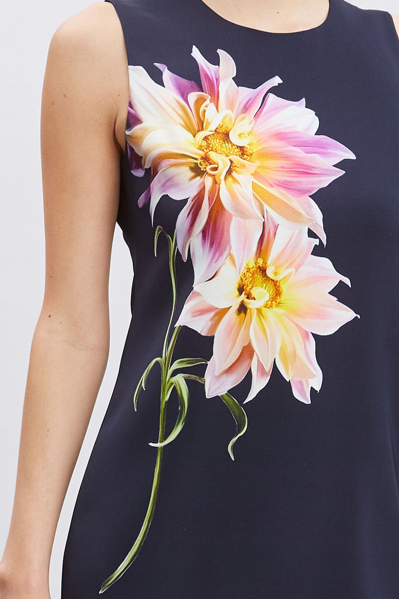 Dahlia Floral Shift Dress