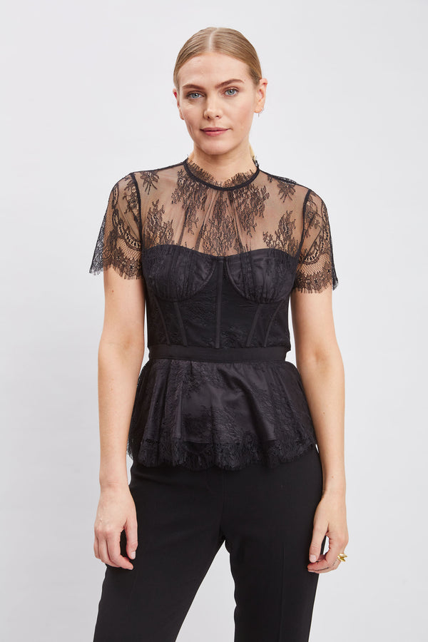 Lace Corset Top