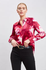 Silk Satin Moulin Rouge Shirt