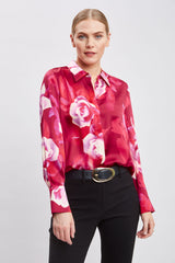 Silk Satin Moulin Rouge Shirt