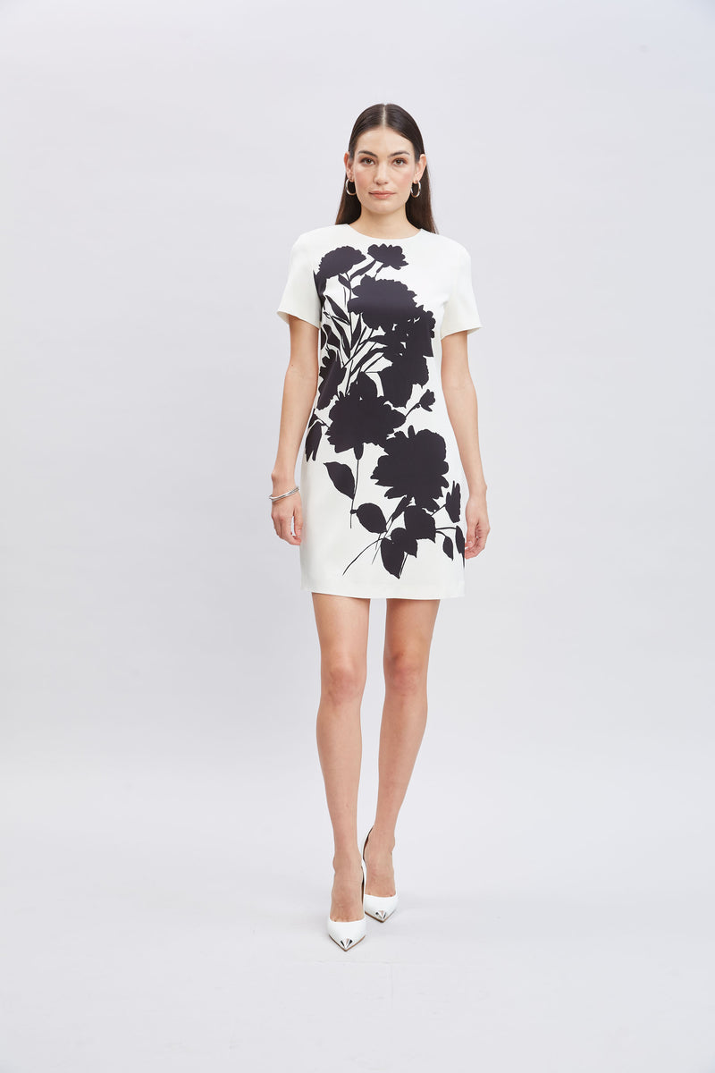 Midnight Garden Shift Dress