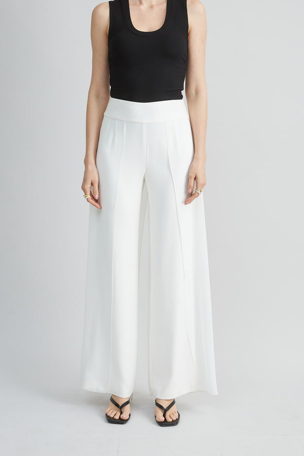 Chiffon Panel Pant