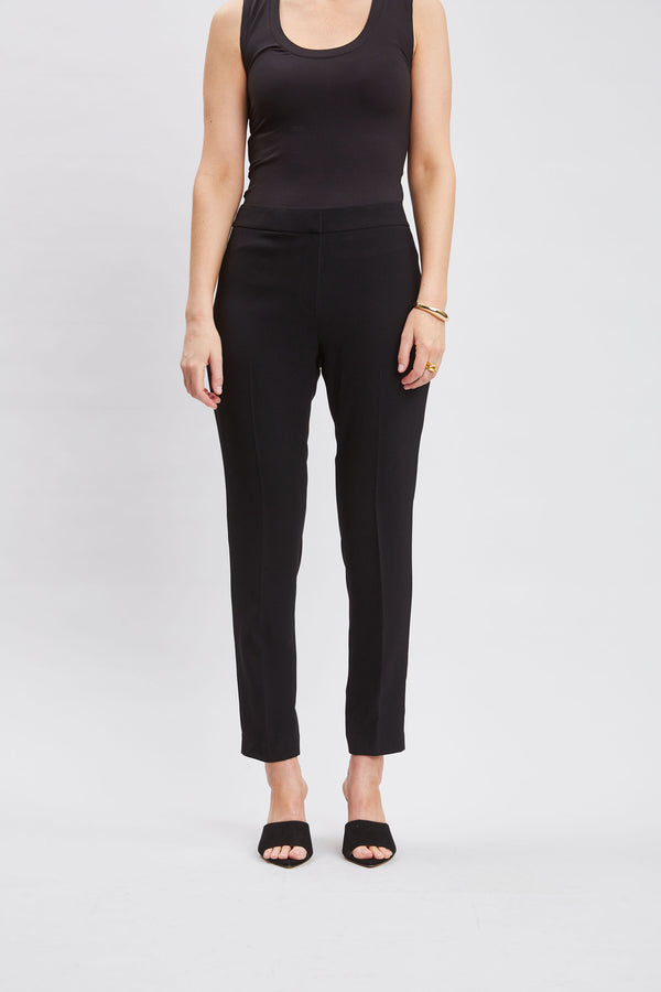 Slim Crepe Inseam Pant