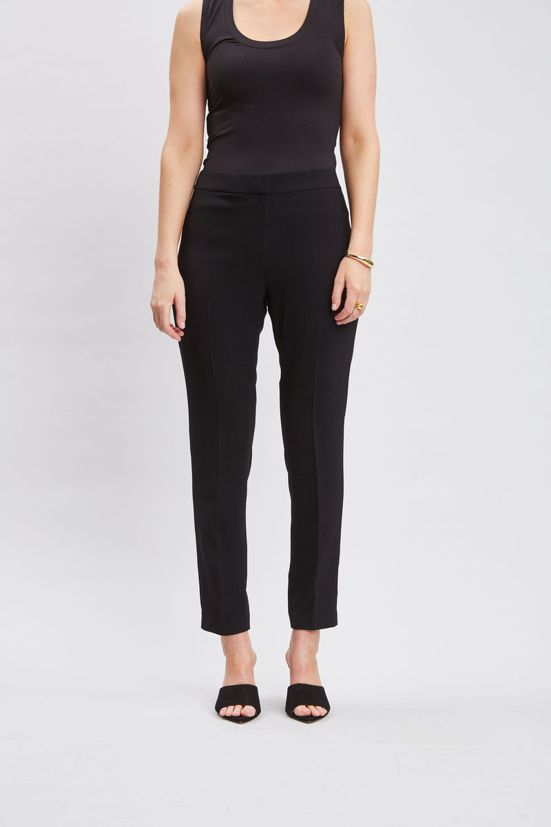 Slim Crepe Inseam Pant