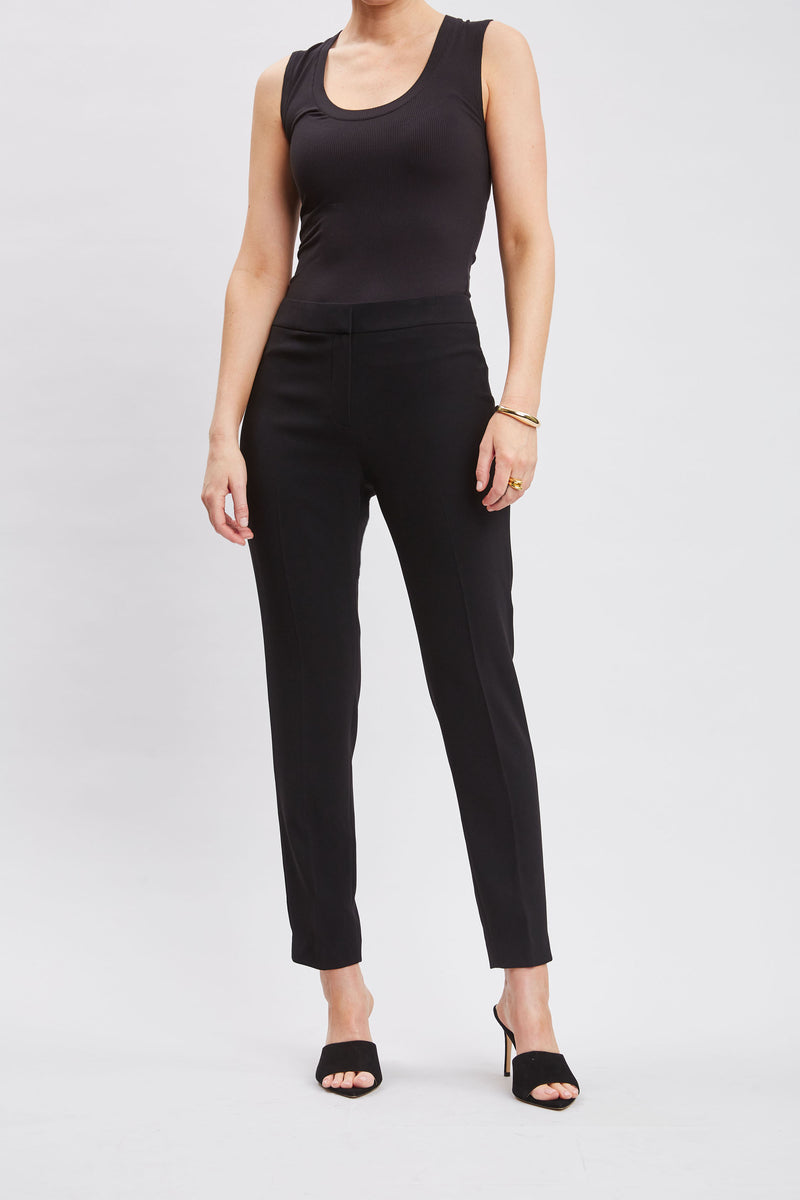 Slim Crepe Inseam Pant