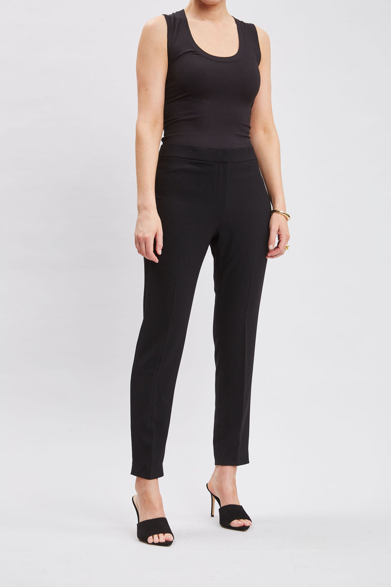 Slim Crepe Inseam Pant