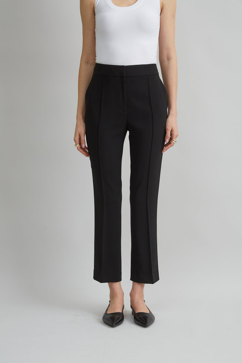 Micro Flare Crepe Pant