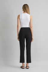 Micro Flare Crepe Pant