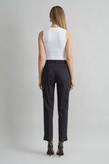 Cotton Slim Slit Pant