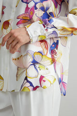 Butterfly Twill Button Down Shirt