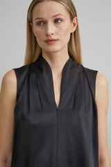 Contour Silk Satin Shirt