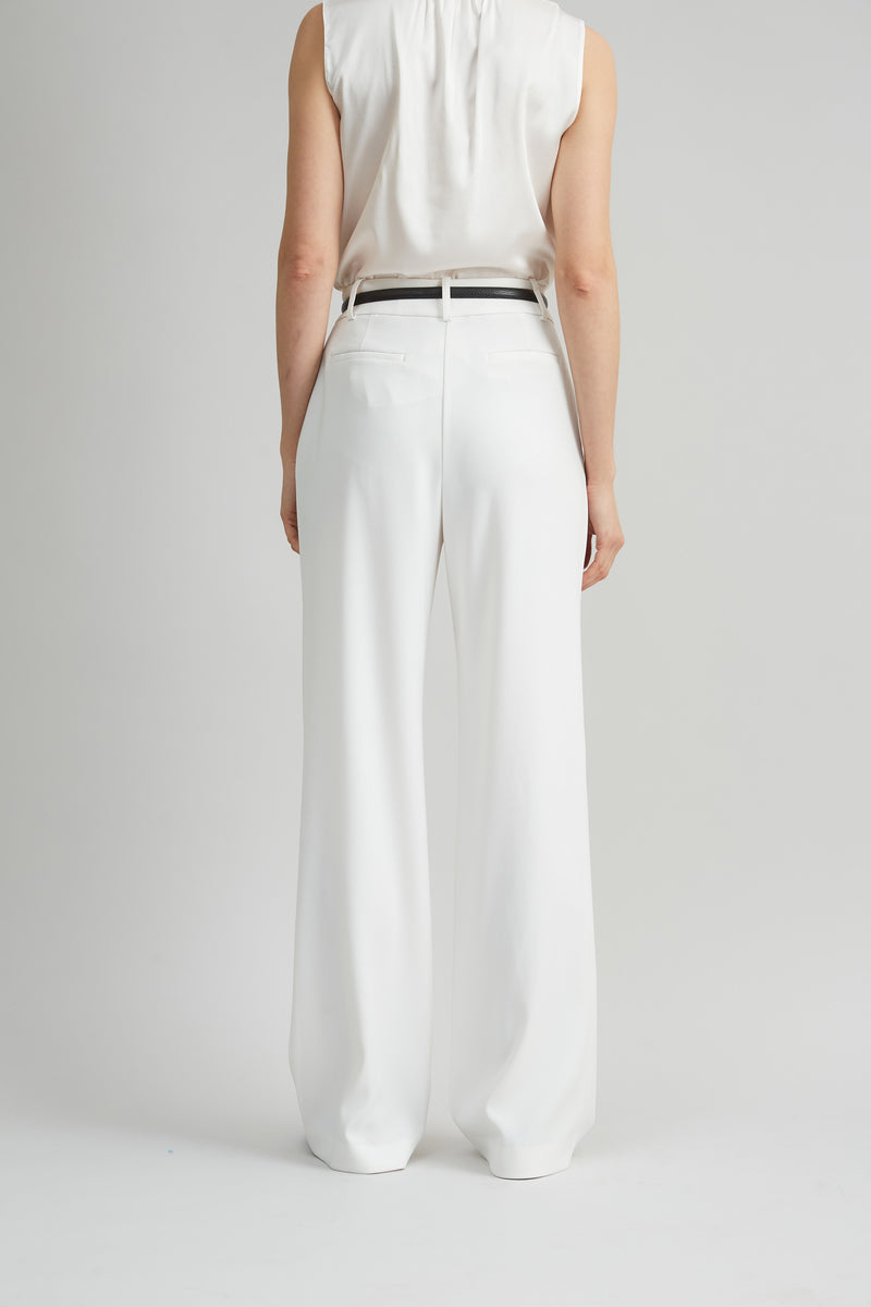 Crepe Pleated Pant