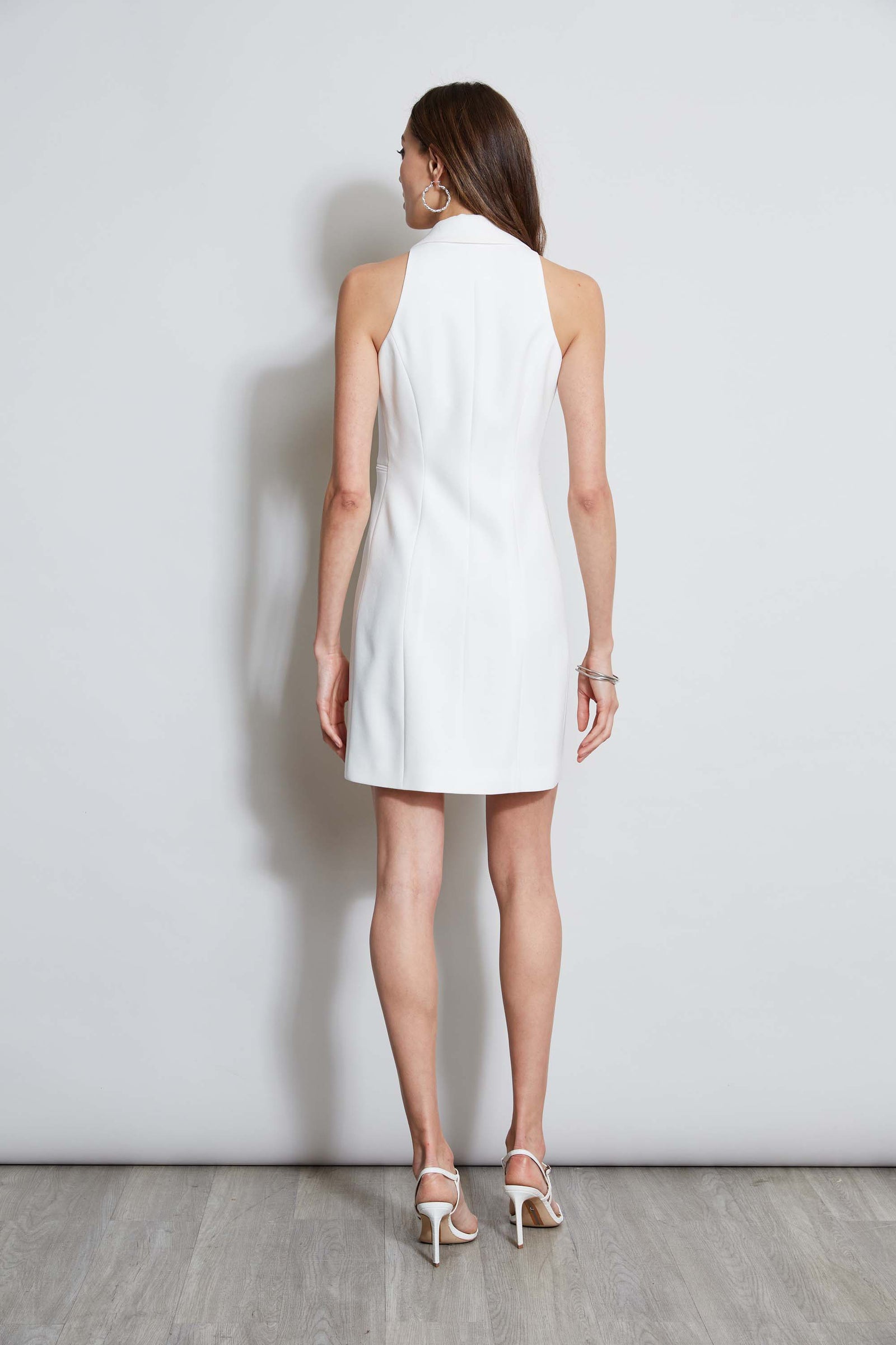 Sleeveless Double Breasted Blazer Dress Elie Tahari