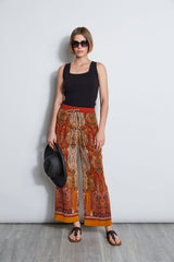 Silk Raj Print Pant