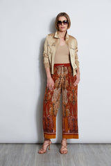 Silk Raj Print Pant