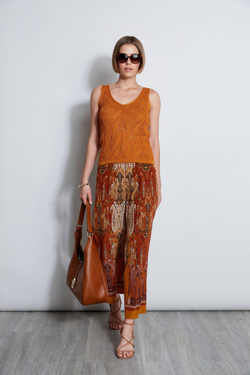 Silk Raj Print Pant