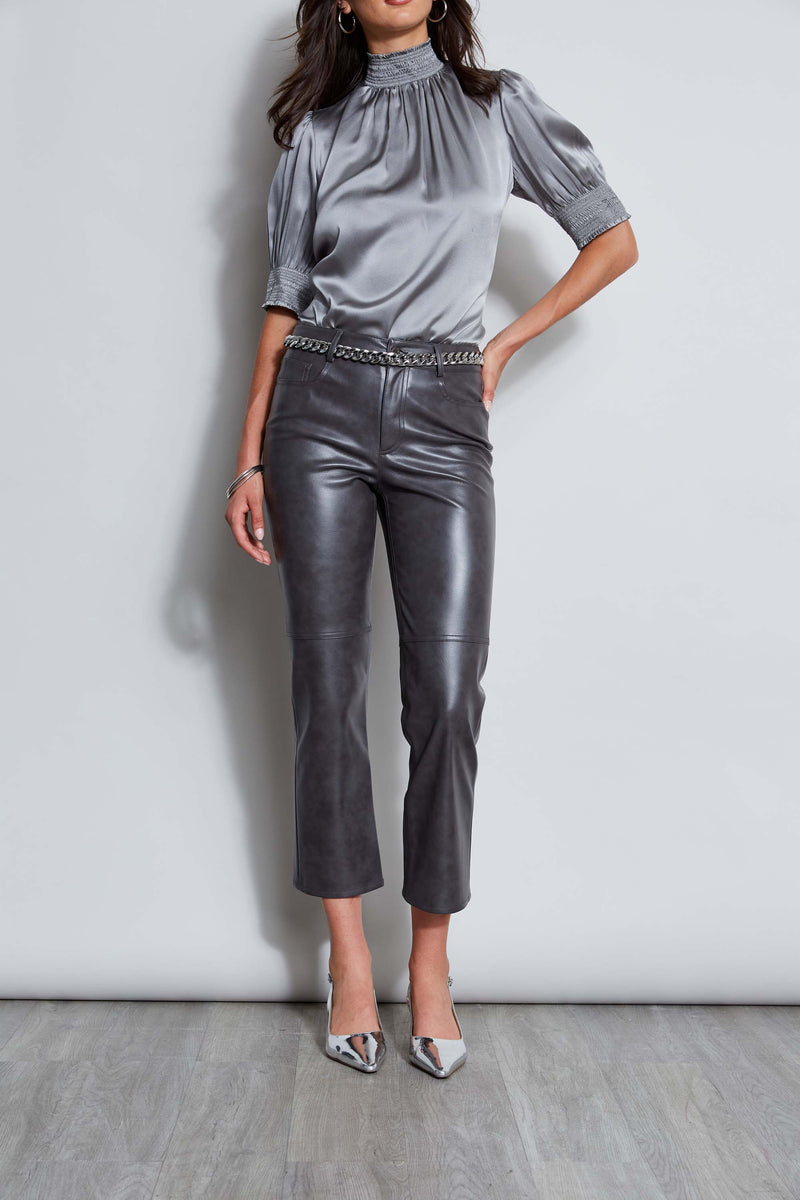 Vintage Vegan Leather Pant