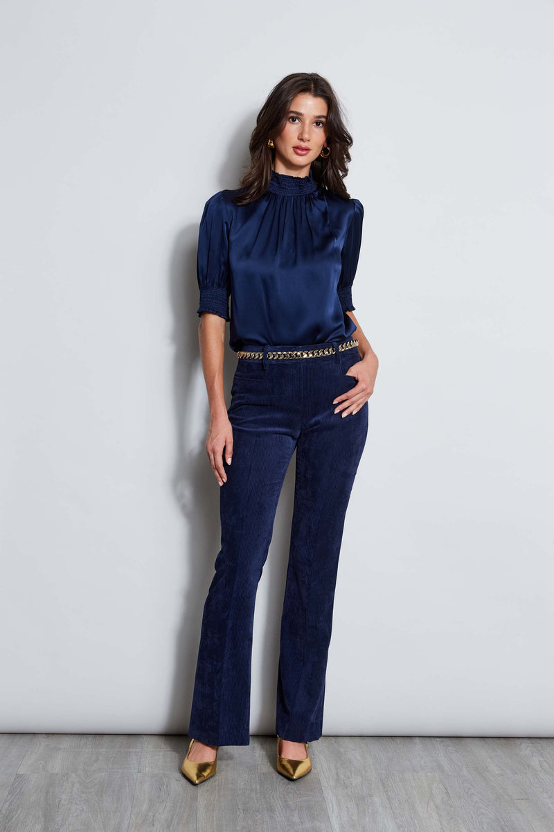 Corduroy Fit & Flare Pant