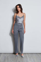 Metallic Cargo Pant