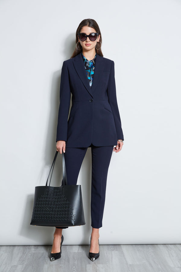 Women's Suit Set Single Button Blazer And Lebanon