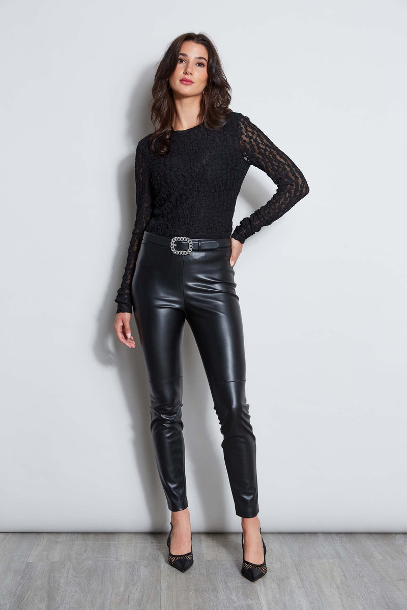 Vegan Leather Legging