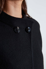 Two Button Wool Sweater