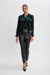 Burnout Velvet Shirt