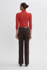 Corduroy Fit & Flare Pant