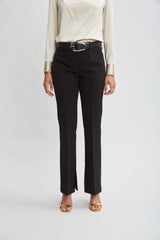 Inseam Slit Flare Pant