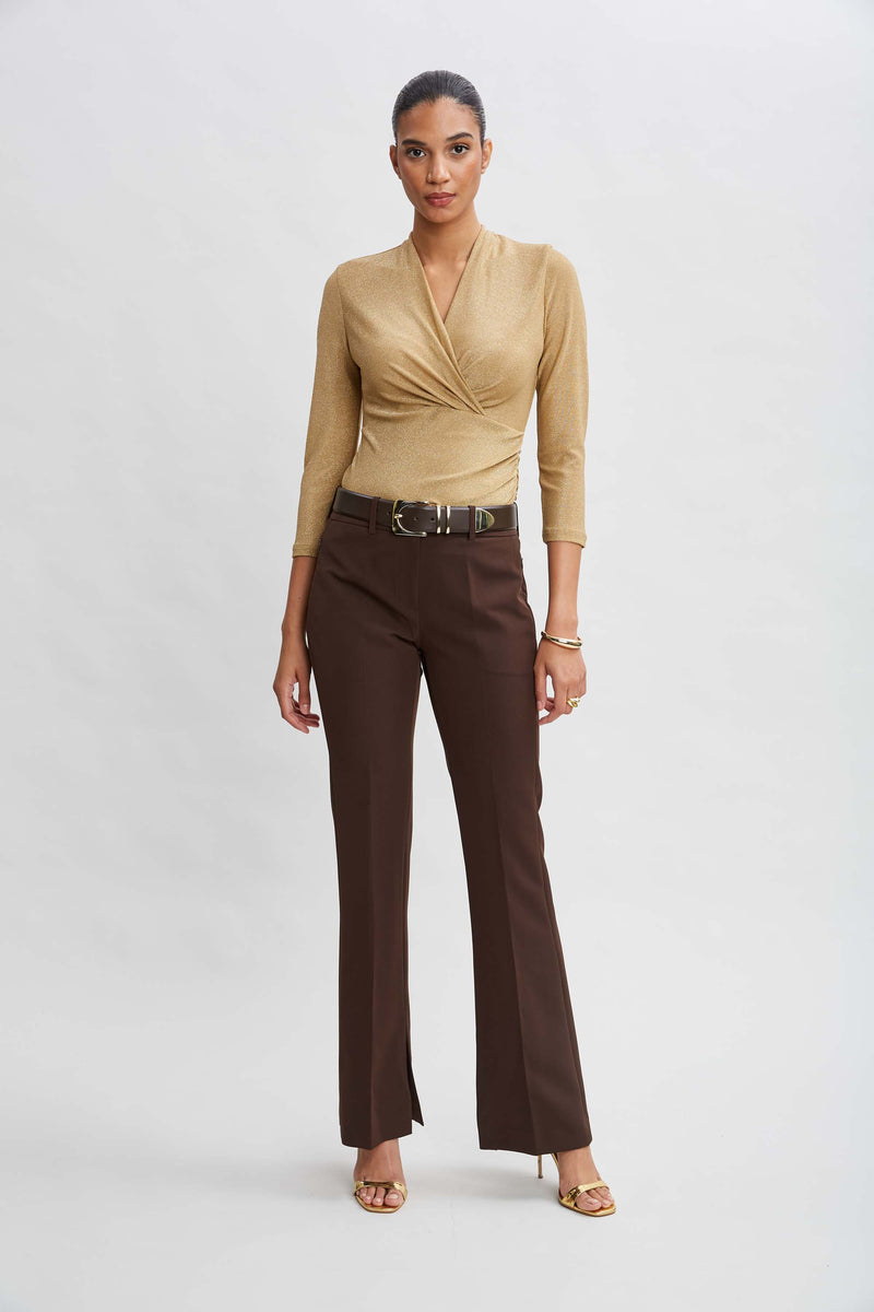 Inseam Slit Flare Pant