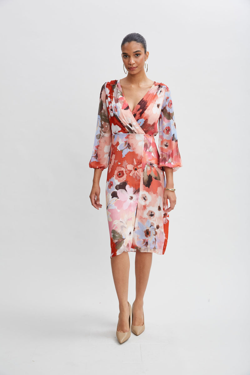 Wintergarden Floral Dress